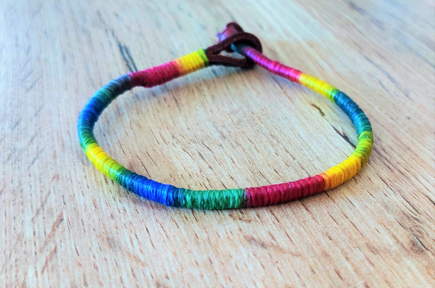 JULIO – Multicolored Surfers Leather Bracelet | Beach Style Bracelet | Unisex Beach Jewelry | Surfer Bracelet