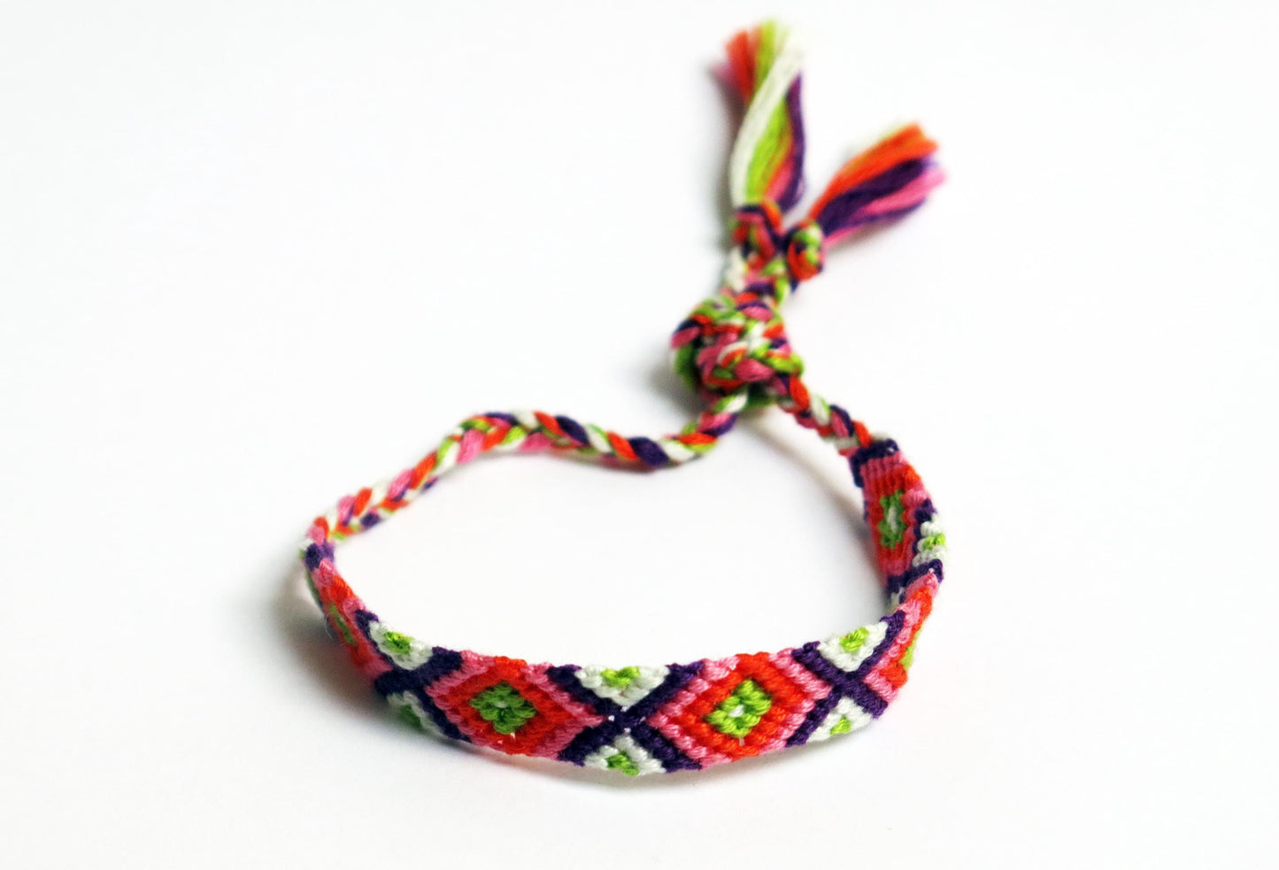 MARGARITA Peruvian Woven Bracelet – Knot Closure – Handmade in 4 Color Variations
