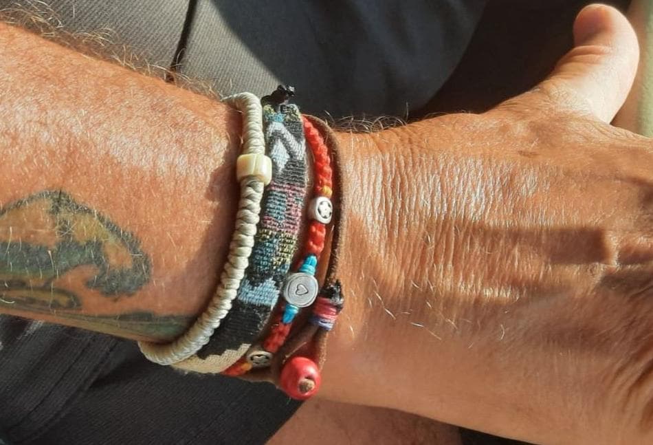 ETHNIC - Handmade Ethnic Peruvian Bracelet | Adjustable Woven Friendship Jewelry | Boho Chic Unisex Accessory