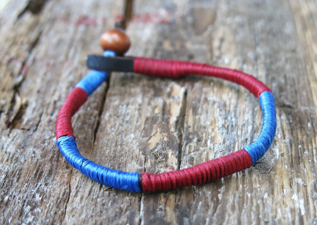 JULIO – Multicolored Surfers Leather Bracelet | Beach Style Bracelet | Unisex Beach Jewelry | Surfer Bracelet
