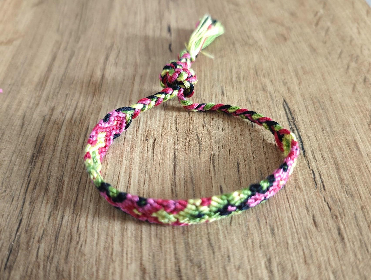 MARGARITA Peruvian Woven Bracelet – Knot Closure – Handmade in 4 Color Variations