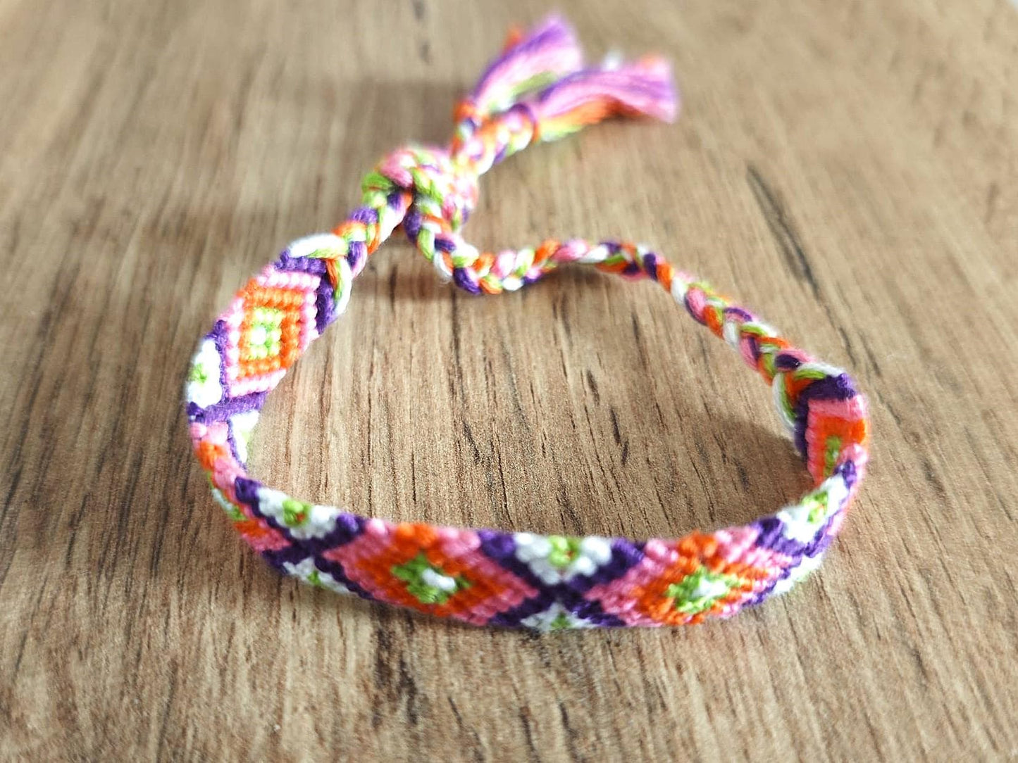MARGARITA Peruvian Woven Bracelet – Knot Closure – Handmade in 4 Color Variations