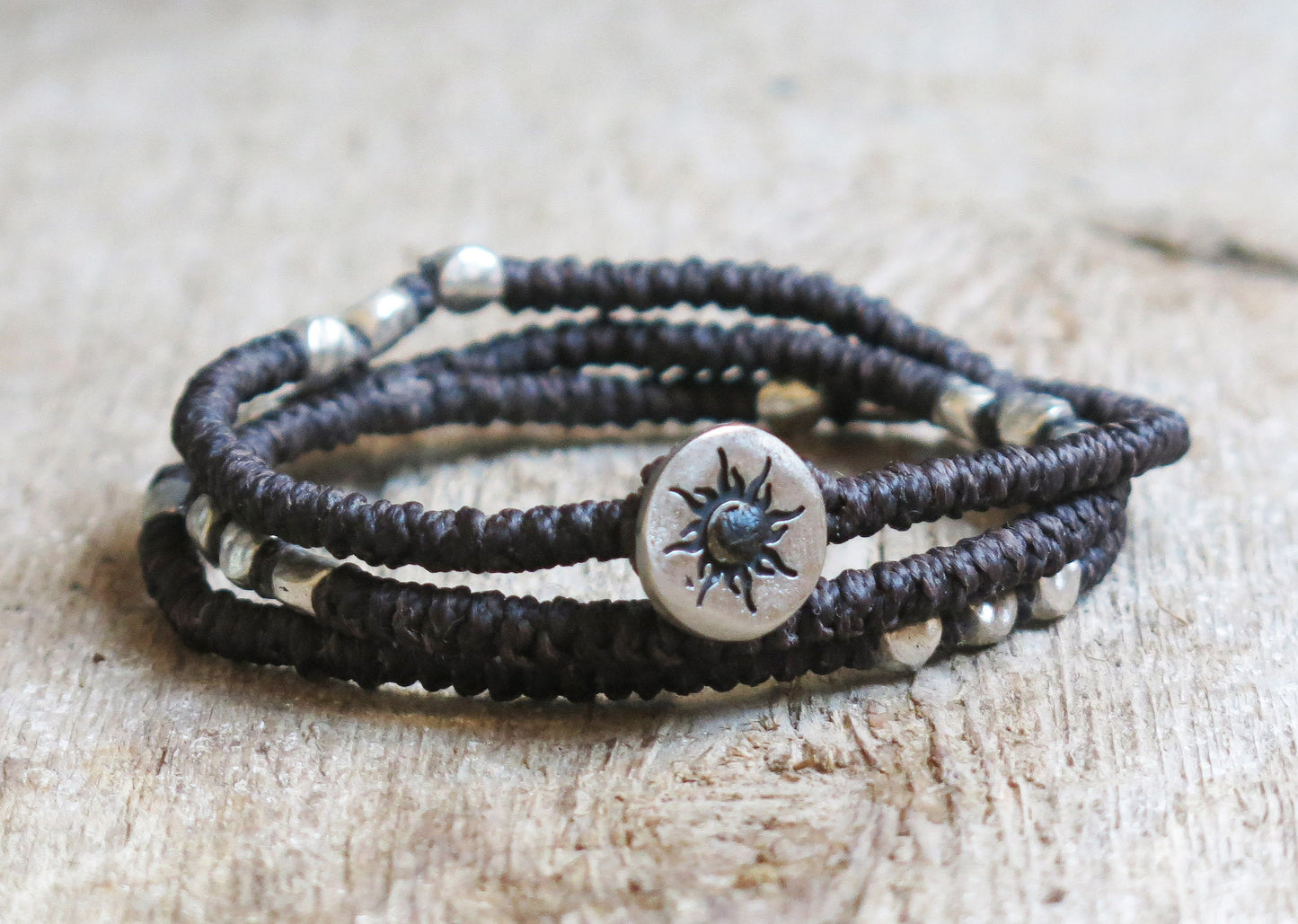 BORN - Knotted wrap Bracelet