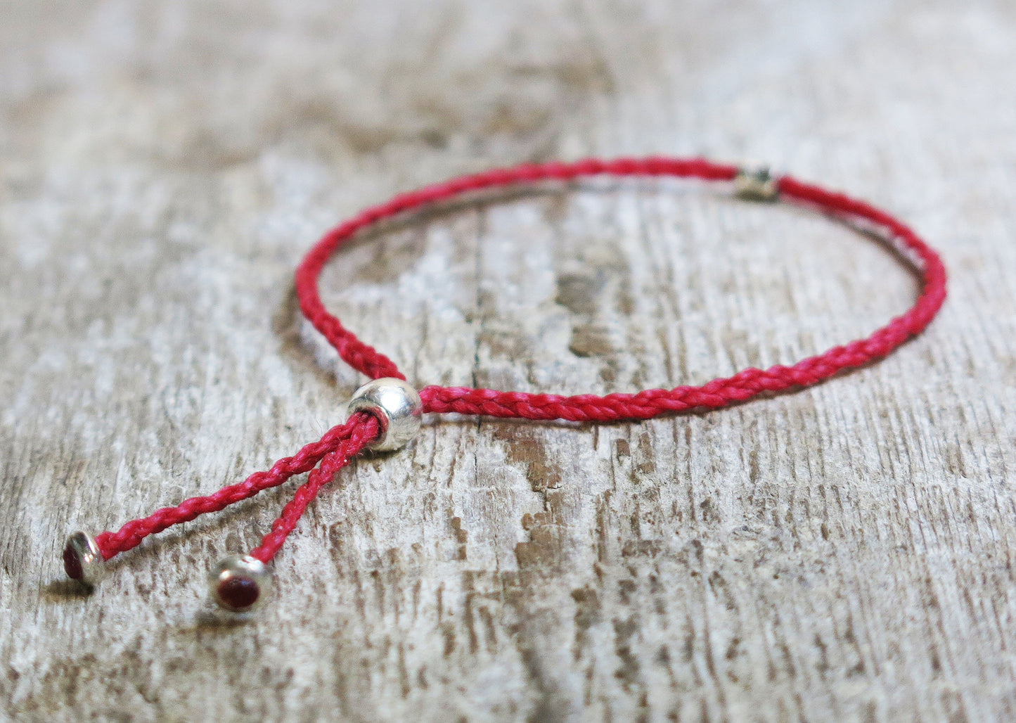 FATE - Minimalist, Unisex, Red String Bracelet.