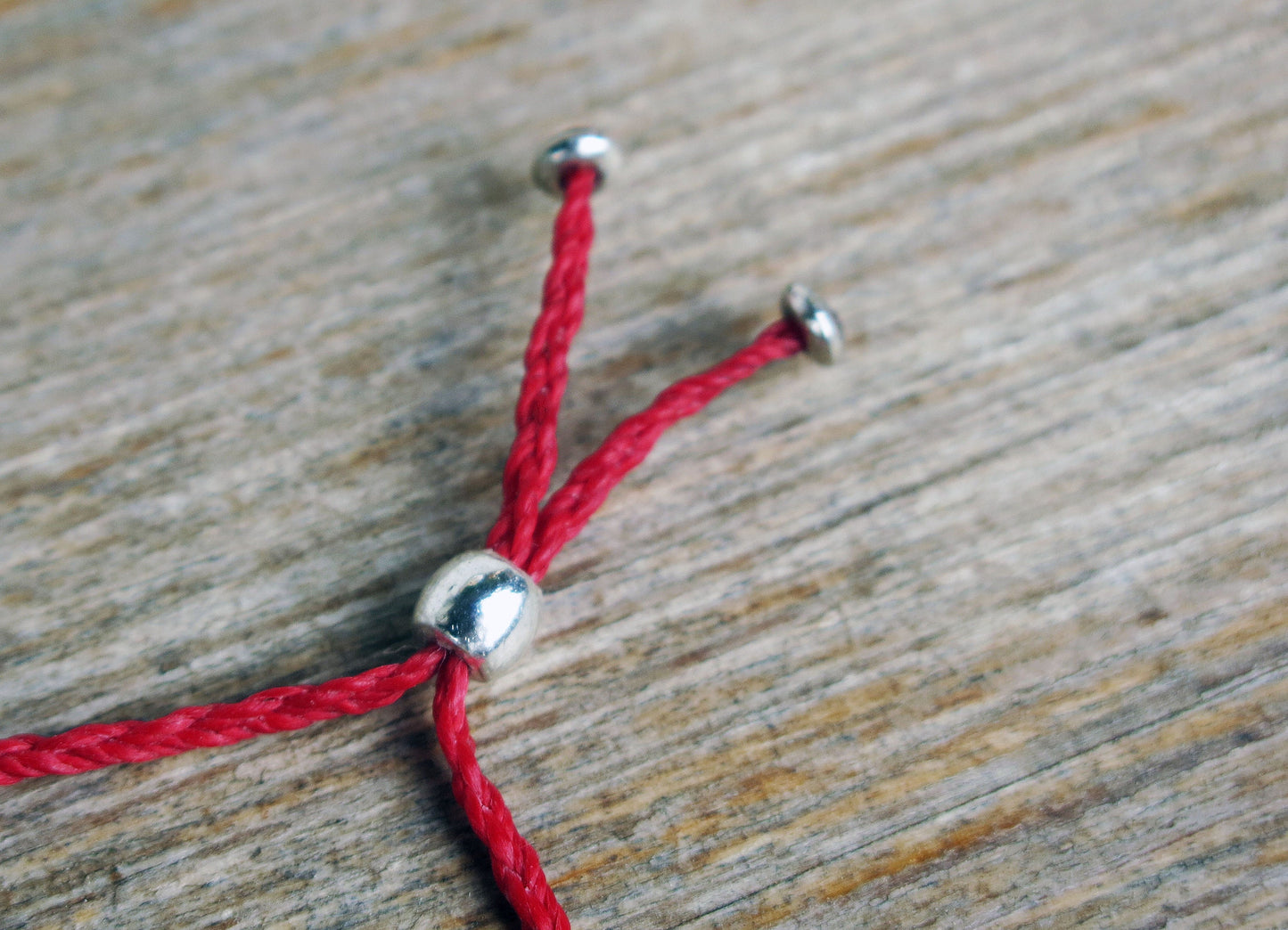 FATE - Minimalist, Unisex, Red String Bracelet.