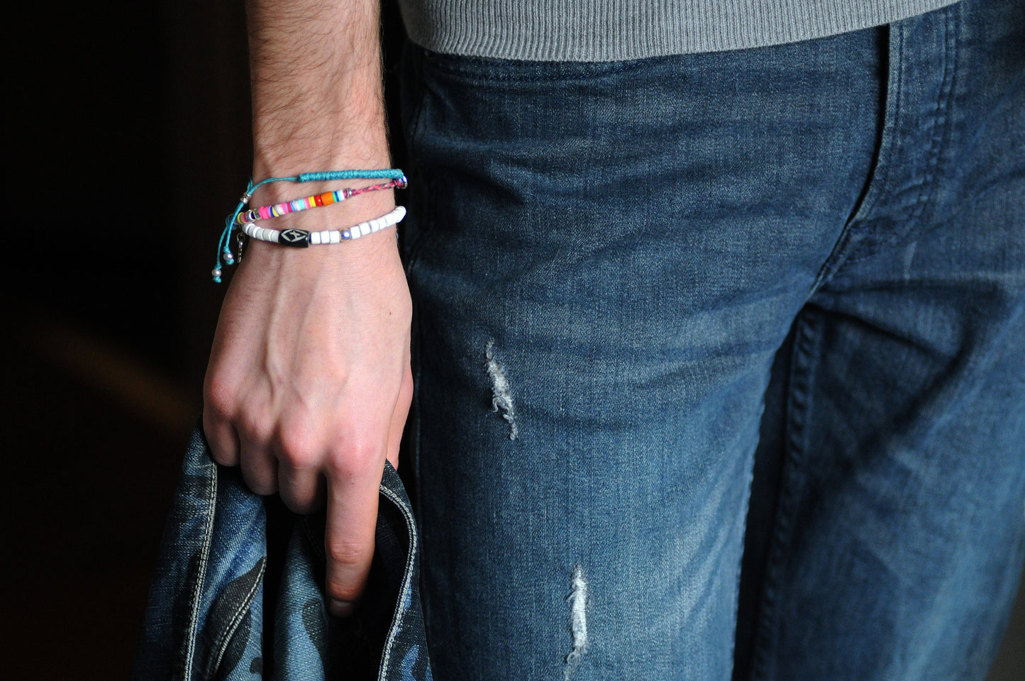 WAVE - Adjustable Minimal style knotted Bracelet