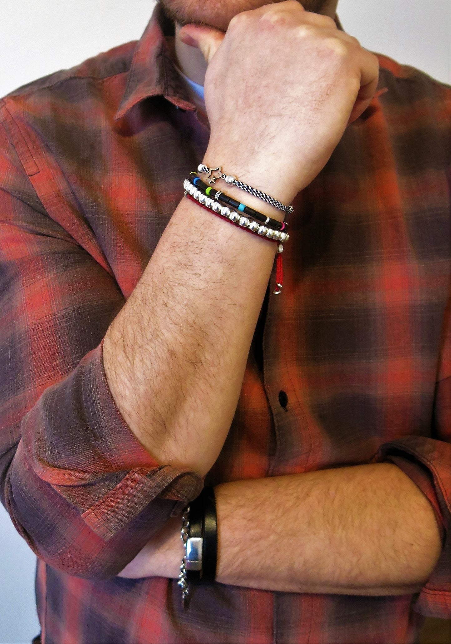 FATE - Minimalist, Unisex, Red String Bracelet.