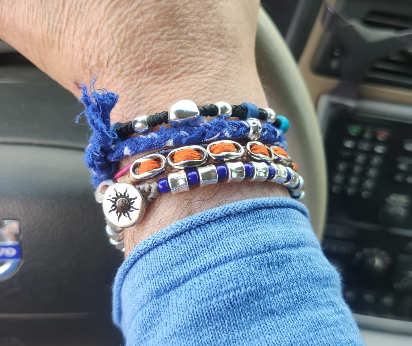 BANDANA - Adjustable cotton bracelet