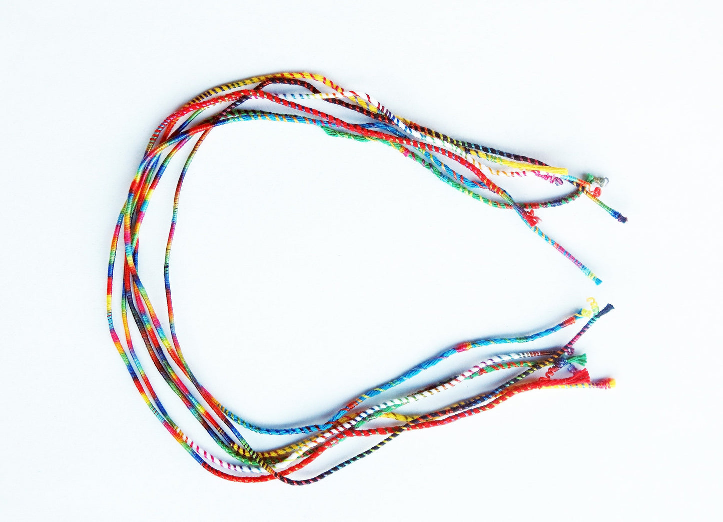 Set of 6 Brazilians Lucky Bracelets (Portafortuna Brasiliani)