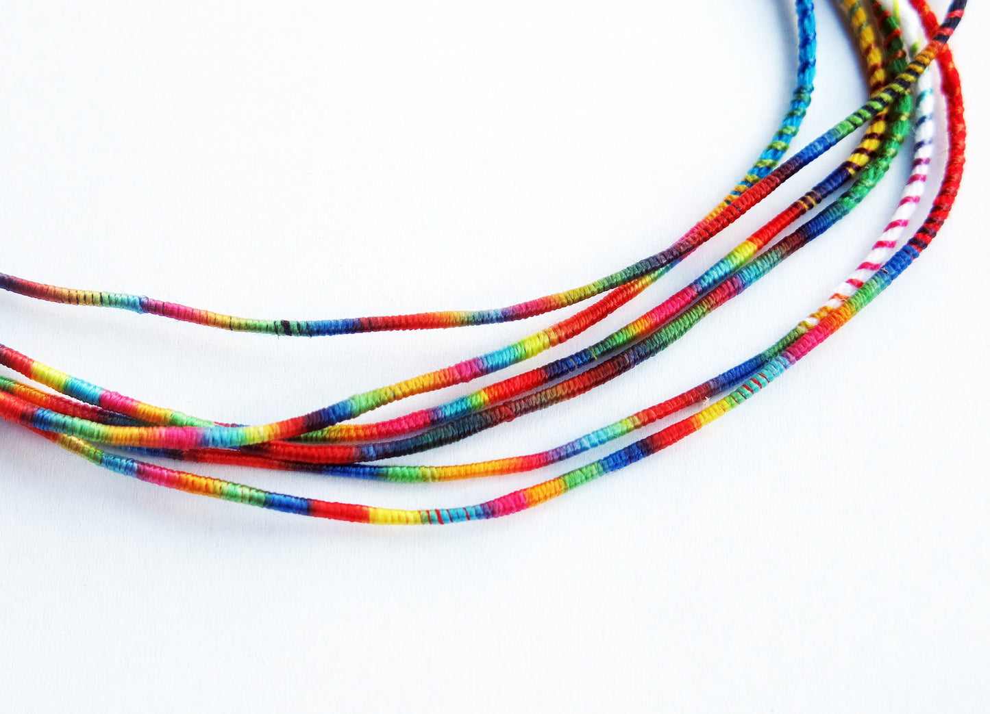 Set of 6 Brazilians Lucky Bracelets (Portafortuna Brasiliani)