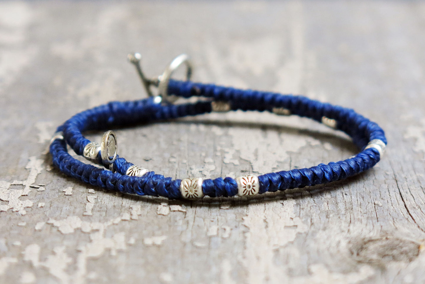 BORN DBL - Knotted wrap Bracelet