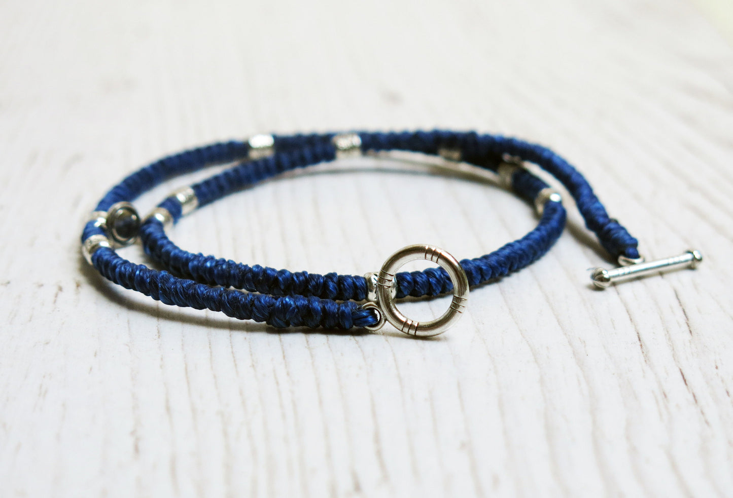 BORN DBL - Knotted wrap Bracelet