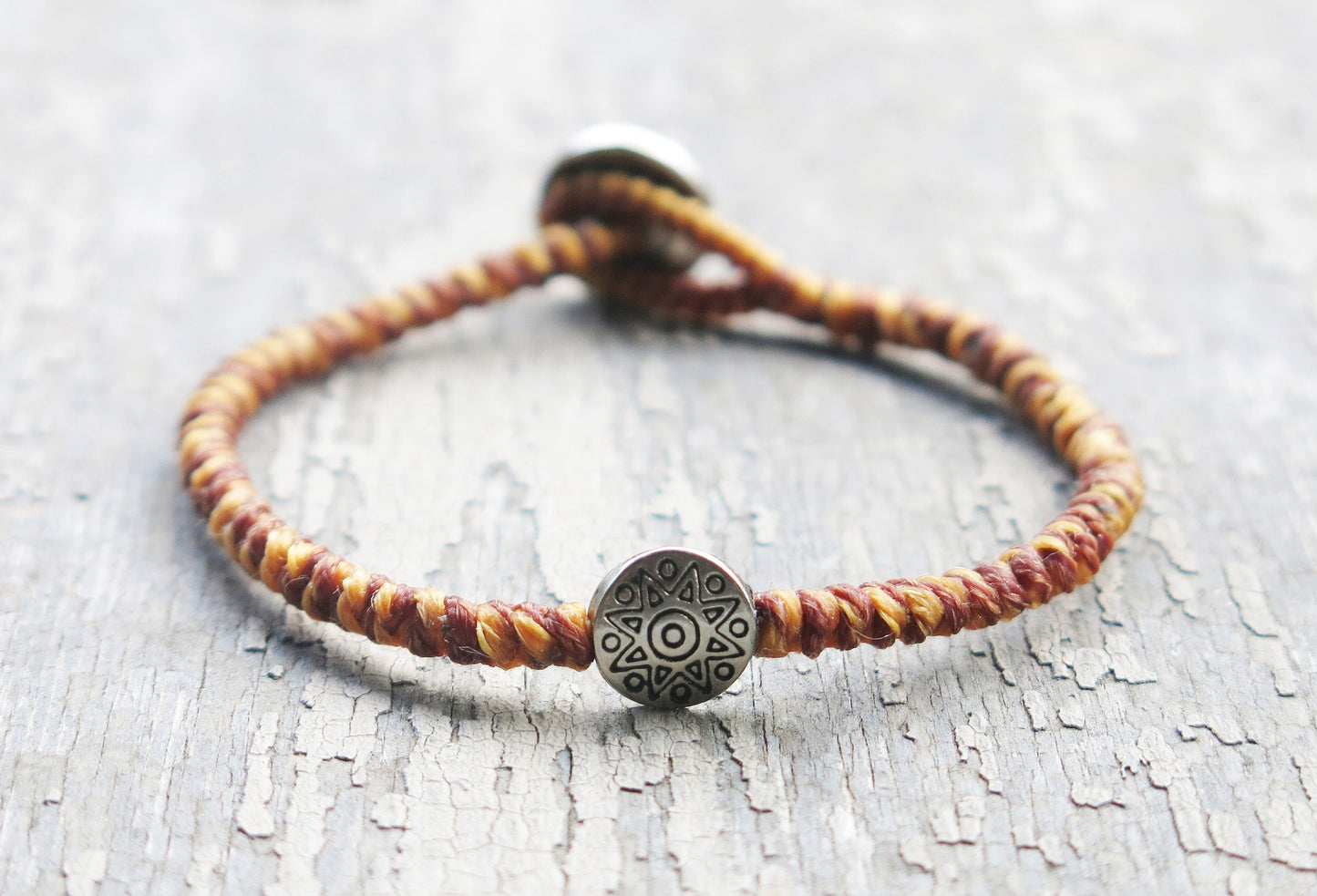 SOLEI - Handmade Waxed Rope Bracelet