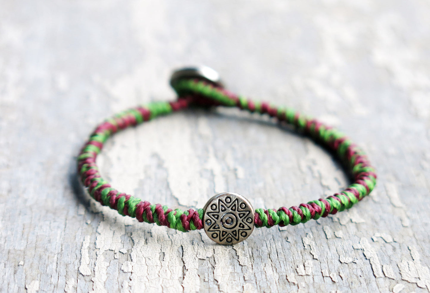 SOLEI - Handmade Waxed Rope Bracelet