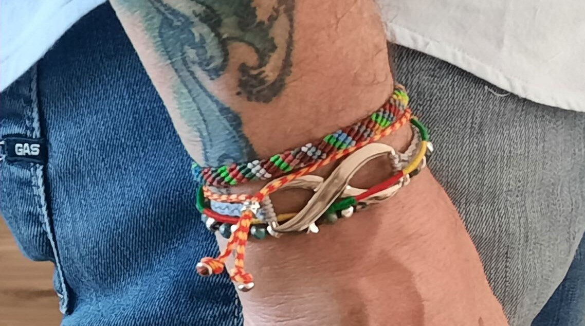 INFINITY - adjustable braided Bracelets for Couples
