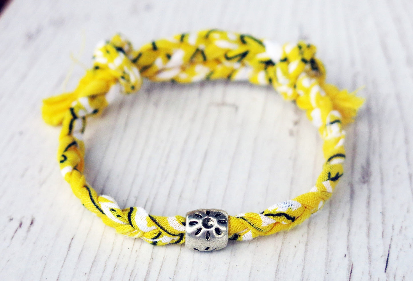 BANDANA - Adjustable cotton bracelet