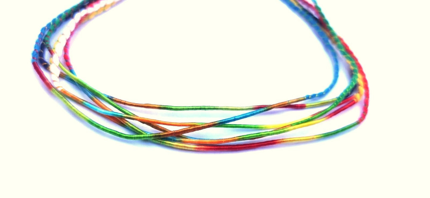 Set of 6 Brazilians Lucky Bracelets (Portafortuna Brasiliani)