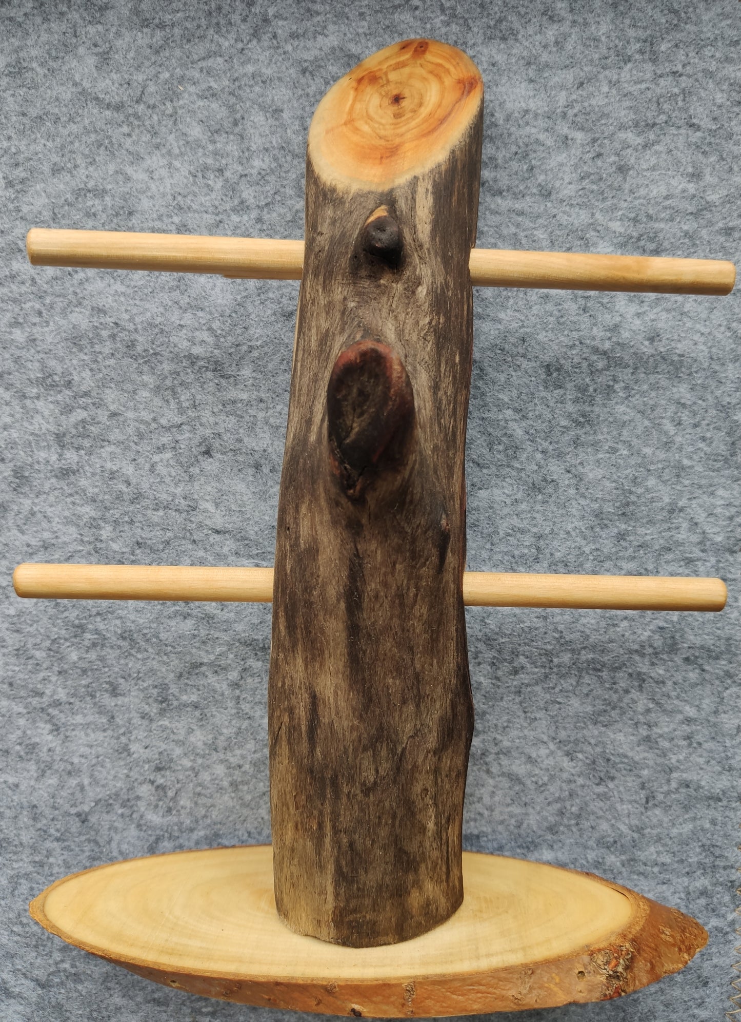 Wood Bracelet Display 2-Tier
