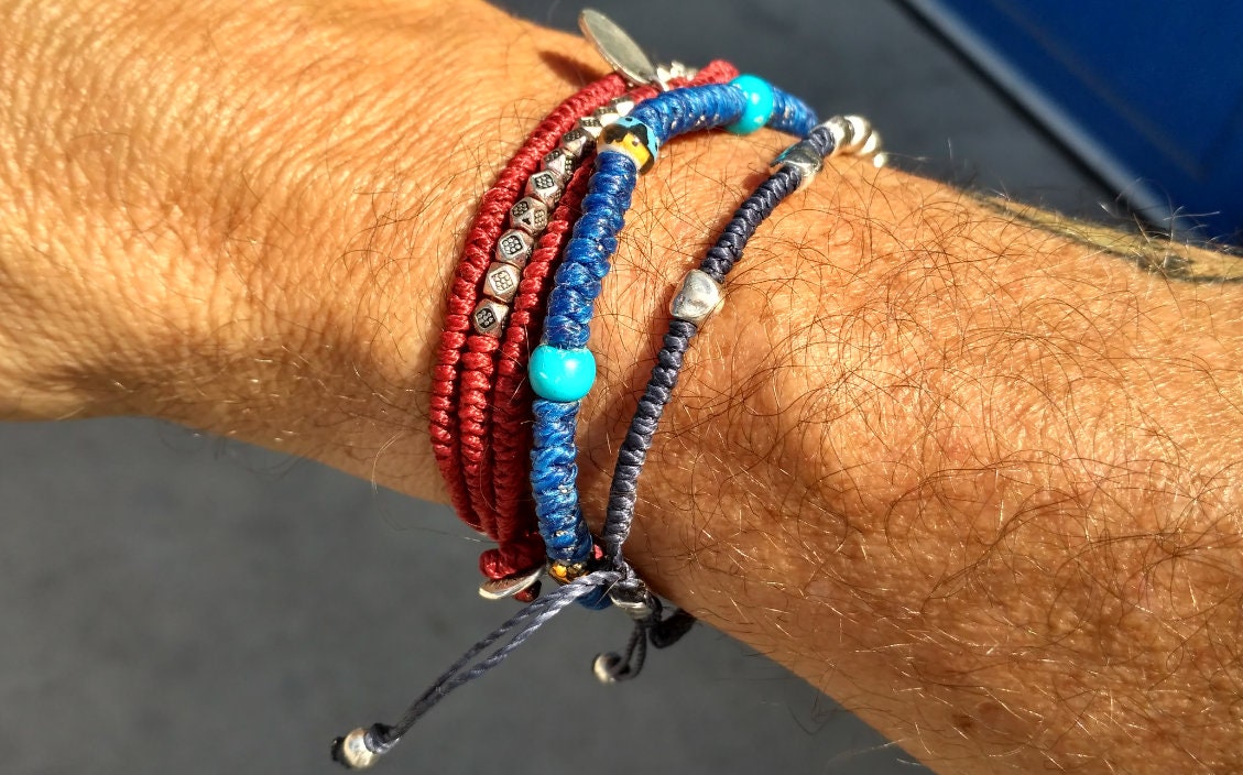 JAVI - Knotted Bracelet with sliding Knot Closure