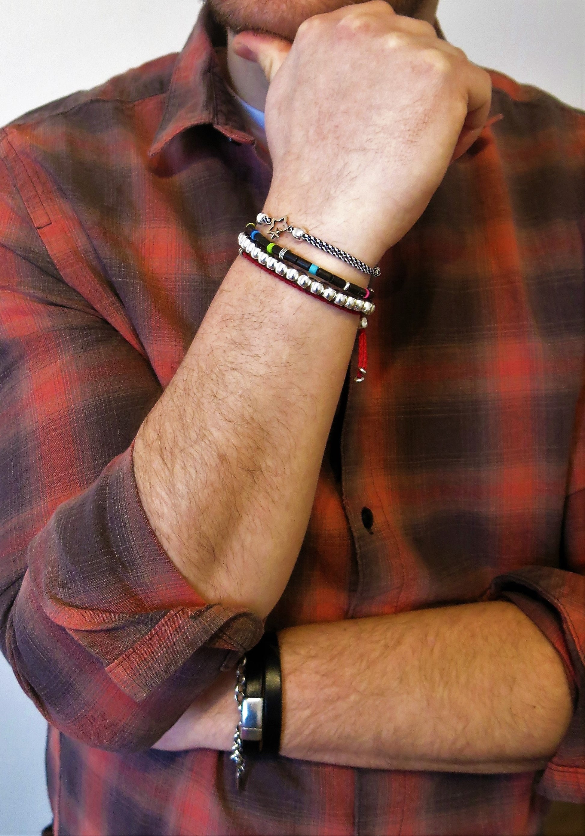 FATE - Minimalist, Unisex, Red String Bracelet.