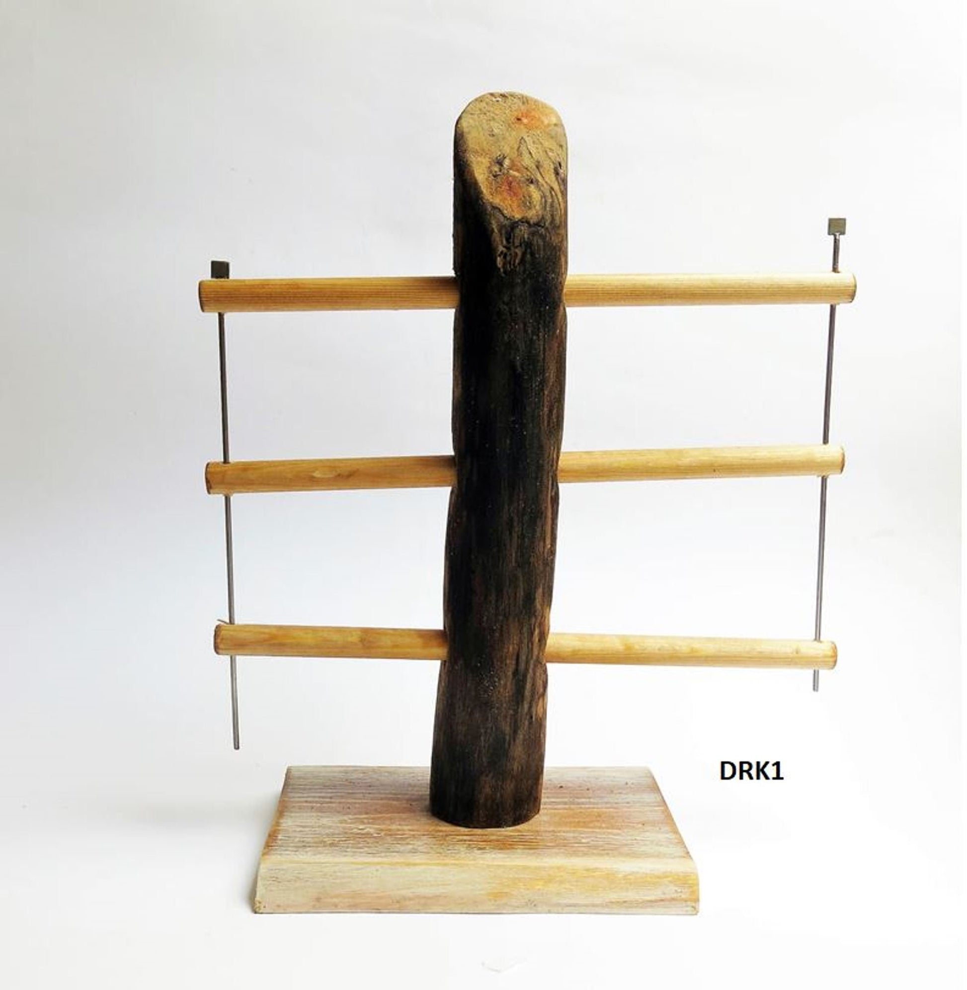 Raw Wood Bracelet Display