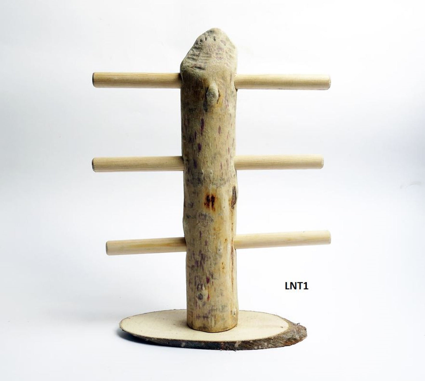 Raw Wood Bracelet Display