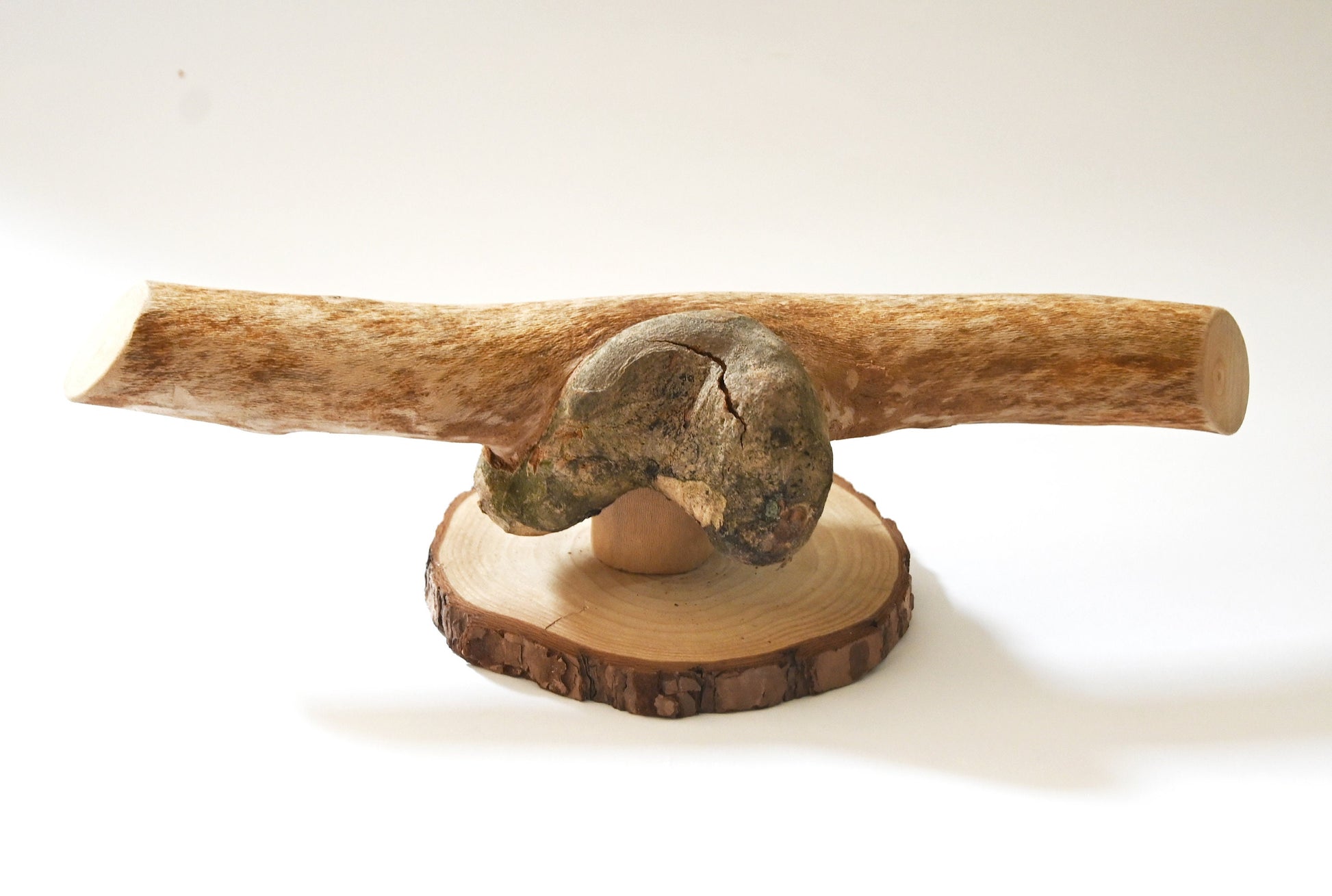 Raw Wood Bracelet Display